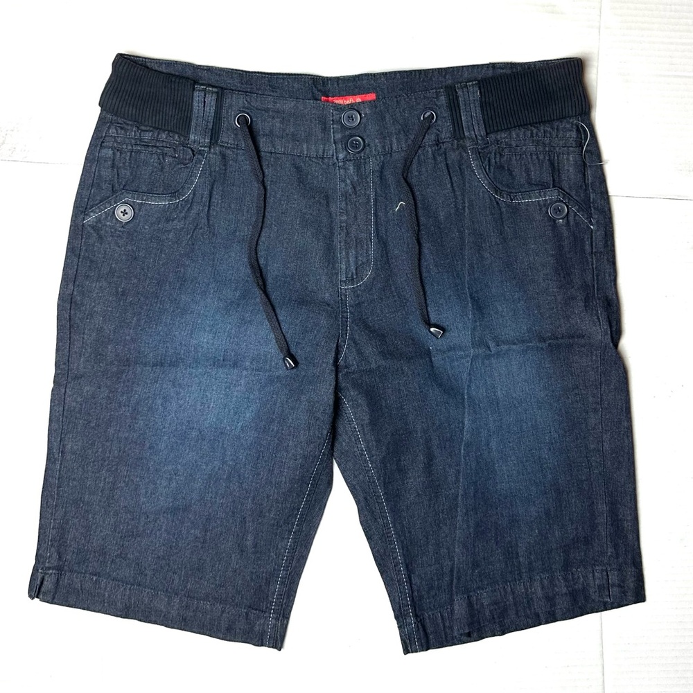 Zoey Beth Bermuda Shorts Girls Size XL Jean Denim Jorts Vintage 90s Y2K‎ Cotton